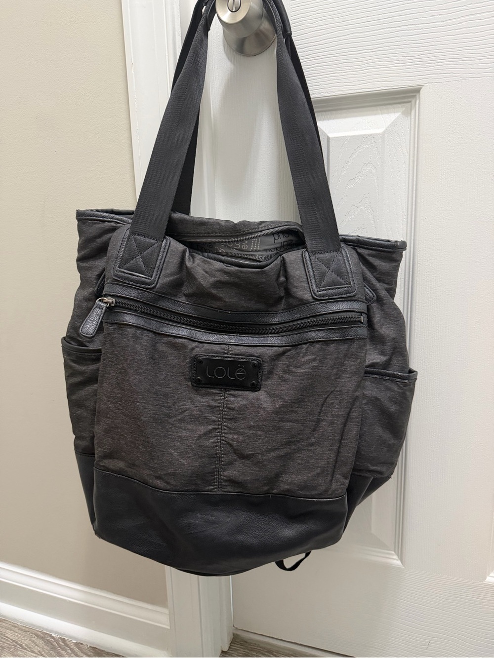 LOLE tote/backpack combo